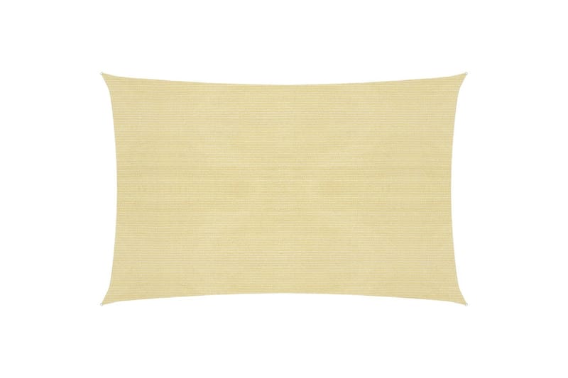Aurinkopurje 160 g/m² beige 5x8 m HDPE - Beige - Puutarhakalusteet - Aurinkosuoja - Aurinkopurje