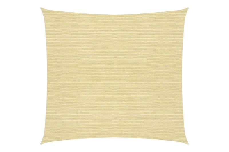 Aurinkopurje 160 g/m² beige 7x7 m HDPE - Beige - Puutarhakalusteet - Aurinkosuoja - Aurinkopurje