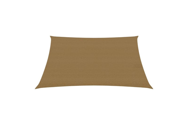 Aurinkopurje 160 g/m² harmaanruskea 4,5x4,5 m HDPE - Puutarhakalusteet - Aurinkosuoja - Aurinkopurje