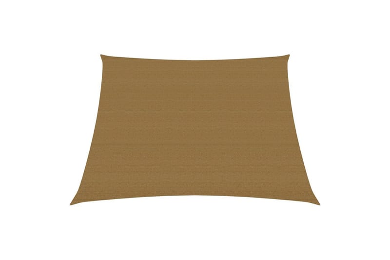 Aurinkopurje 160 g/m² harmaanruskea 4/5x4 m HDPE - Taupe - Puutarhakalusteet - Aurinkosuoja - Aurinkopurje