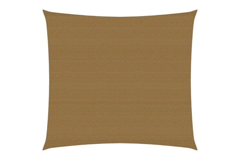 Aurinkopurje 160 g/m² harmaanruskea 6x6 m HDPE - Puutarhakalusteet - Aurinkosuoja - Aurinkopurje