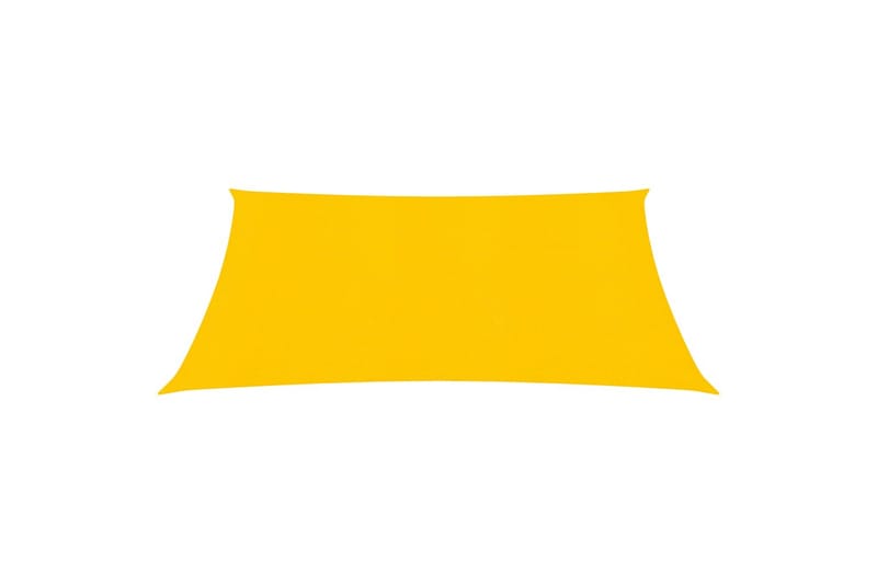 Aurinkopurje 160 g/m² keltainen 2,5x2,5 m HDPE - Puutarhakalusteet - Aurinkosuoja - Aurinkopurje