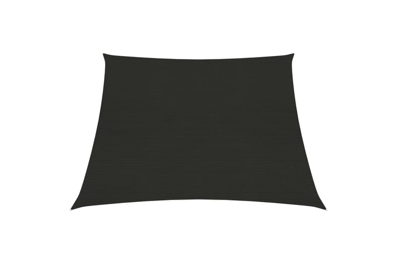 Aurinkopurje 160 g/m² musta 4/5x3 m HDPE - Musta - Puutarhakalusteet - Aurinkosuoja - Aurinkopurje
