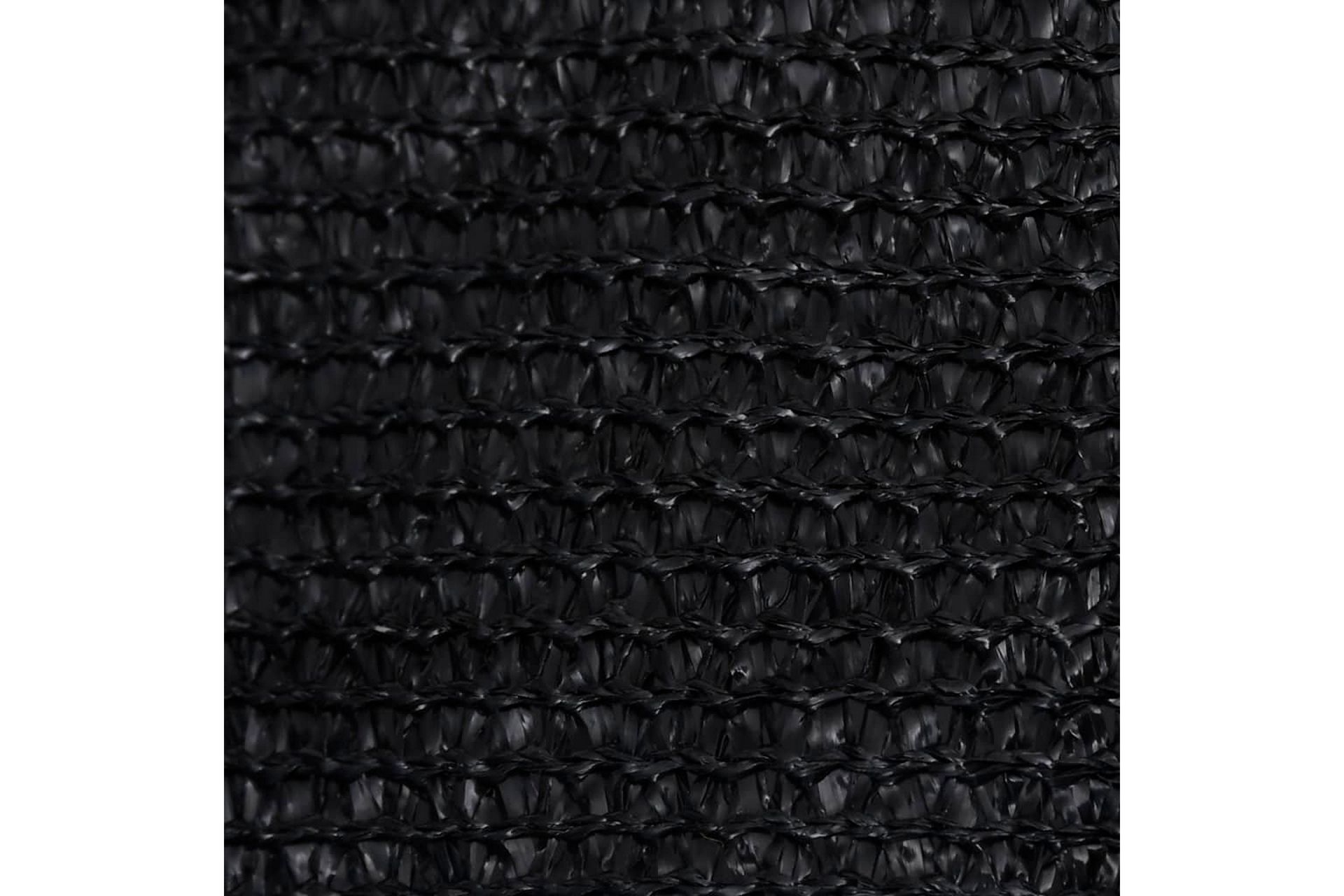 Aurinkopurje 160 g/m² musta 6x6 m HDPE - Puutarhakalusteet - Aurinkosuoja - Aurinkopurje