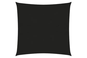Aurinkopurje 160 g/m² musta 6x6 m HDPE - Puutarhakalusteet - Aurinkosuoja - Aurinkopurje