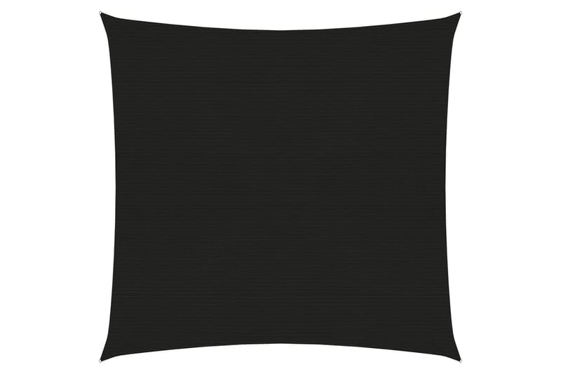 Aurinkopurje 160 g/m² musta 7x7 m HDPE - Puutarhakalusteet - Aurinkosuoja - Aurinkopurje