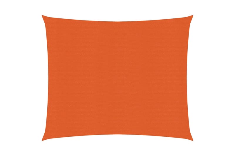 Aurinkopurje 160 g/m² oranssi 2,5x2,5 m HDPE - Puutarhakalusteet - Aurinkosuoja - Aurinkopurje