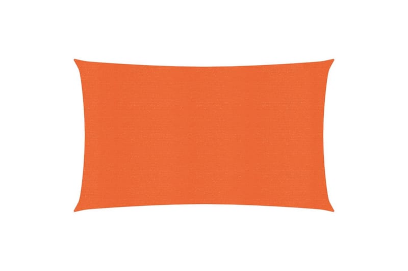 Aurinkopurje 160 g/m² oranssi 2,5x5 m HDPE - Oranssi - Puutarhakalusteet - Aurinkosuoja - Aurinkopurje