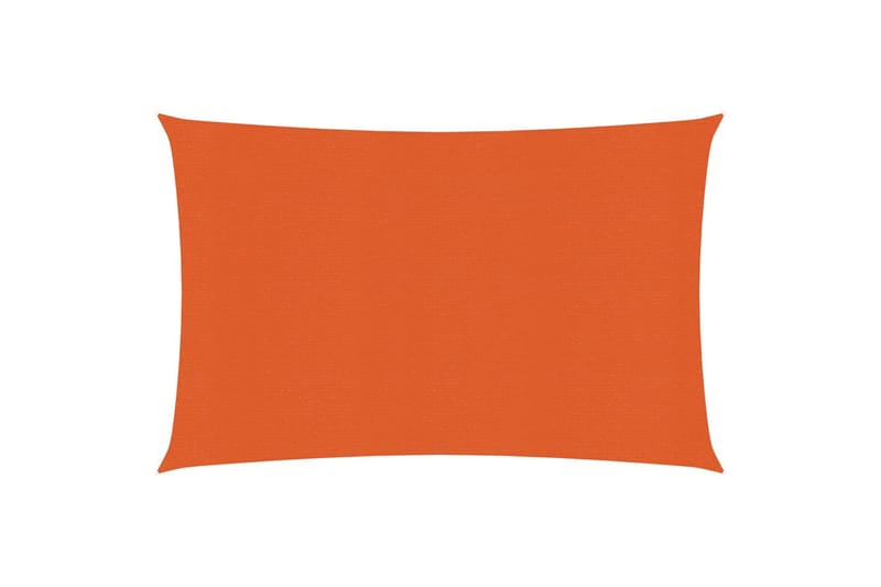 Aurinkopurje 160 g/m² oranssi 2x3,5 m HDPE - Oranssi - Puutarhakalusteet - Aurinkosuoja - Aurinkopurje
