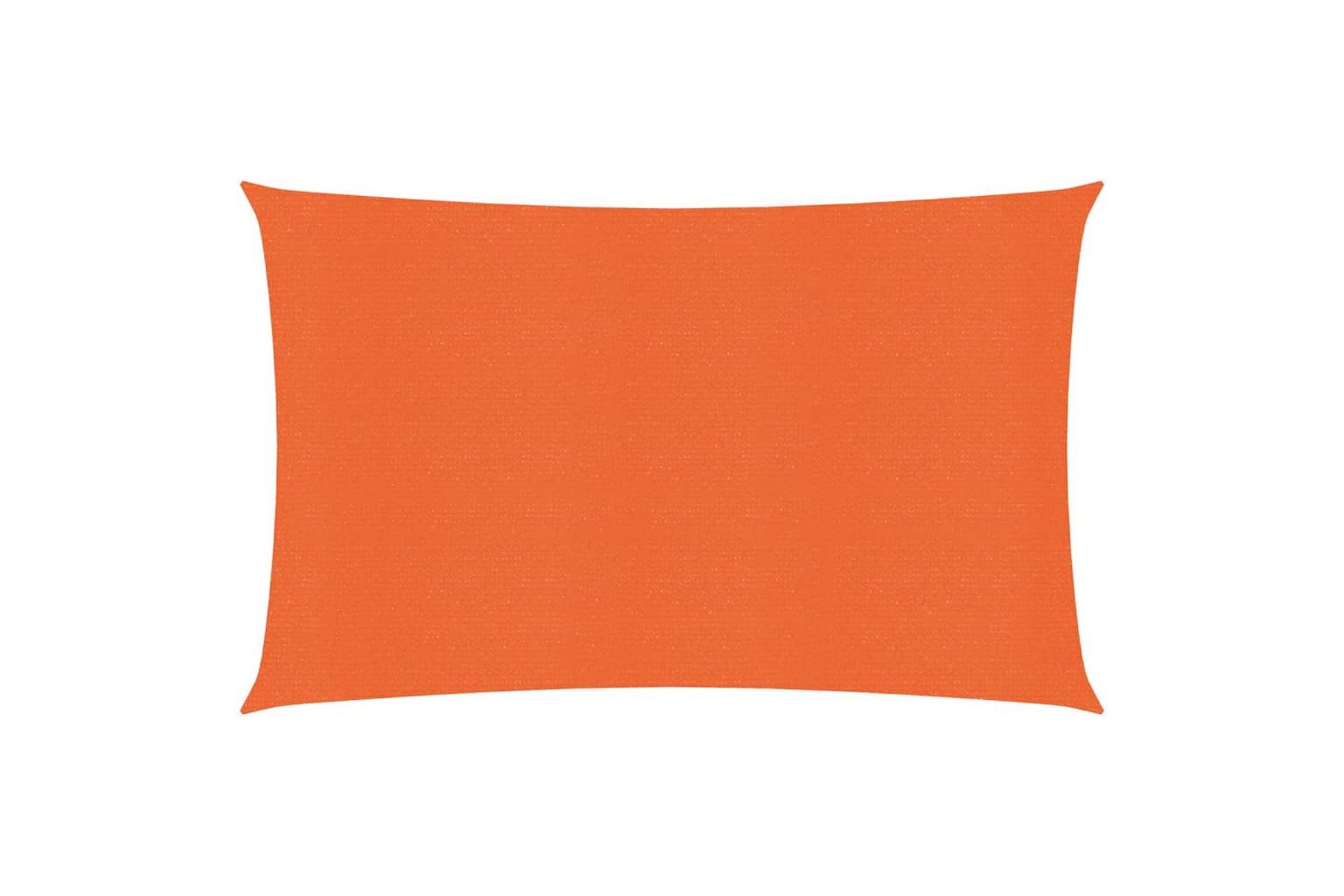 Aurinkopurje 160 g/m² oranssi 3,5x5 m HDPE - Oranssi - Puutarhakalusteet - Aurinkosuoja - Aurinkopurje