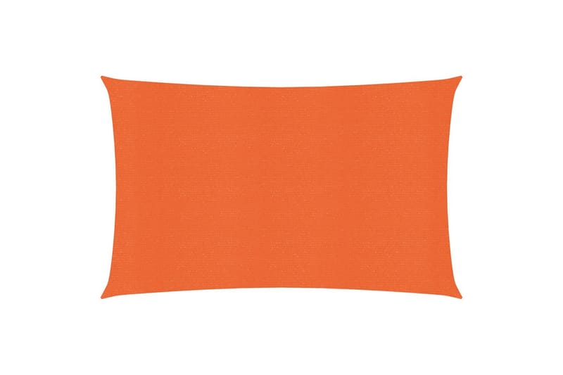 Aurinkopurje 160 g/m² oranssi 3,5x5 m HDPE - Oranssi - Puutarhakalusteet - Aurinkosuoja - Aurinkopurje