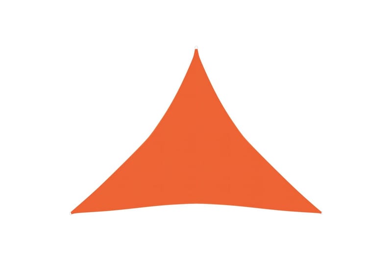 Aurinkopurje 160 g/m² oranssi 3x3x3 m HDPE - Oranssi - Puutarhakalusteet - Aurinkosuoja - Aurinkopurje