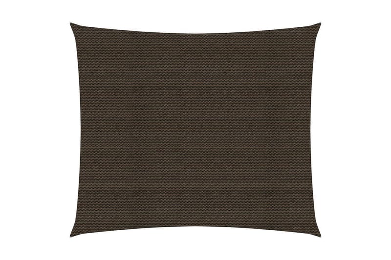 Aurinkopurje 160 g/m² ruskea 2,5x3 m HDPE - Ruskea - Puutarhakalusteet - Aurinkosuoja - Aurinkopurje