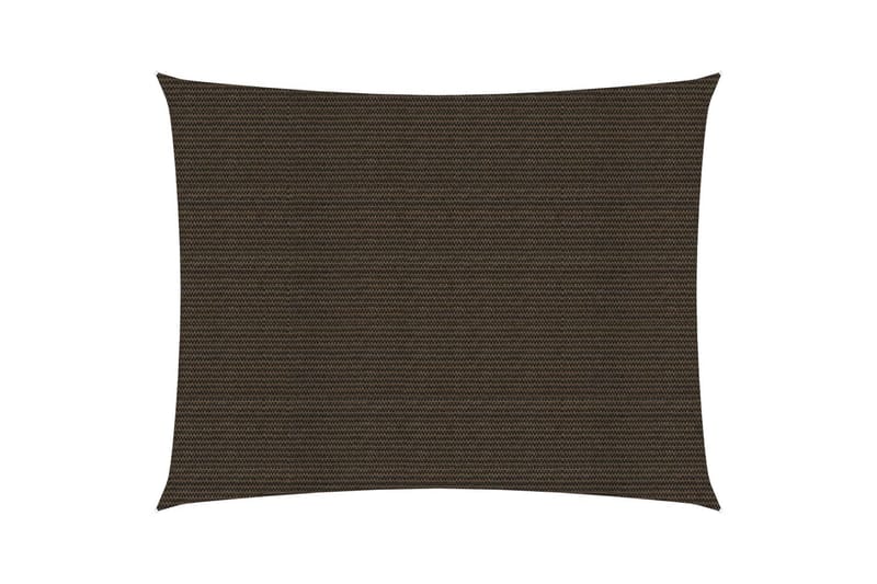 Aurinkopurje 160 g/m² ruskea 3x4 m HDPE - Ruskea - Puutarhakalusteet - Aurinkosuoja - Aurinkopurje