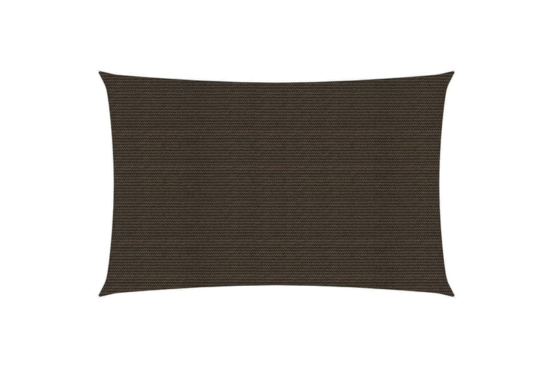 Aurinkopurje 160 g/m² ruskea 6x8 m HDPE - Ruskea - Puutarhakalusteet - Aurinkosuoja - Aurinkopurje