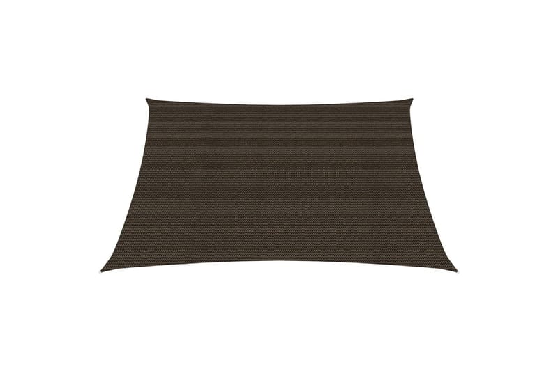 Aurinkopurje 160 g/m² ruskea 7x7 m HDPE - Puutarhakalusteet - Aurinkosuoja - Aurinkopurje