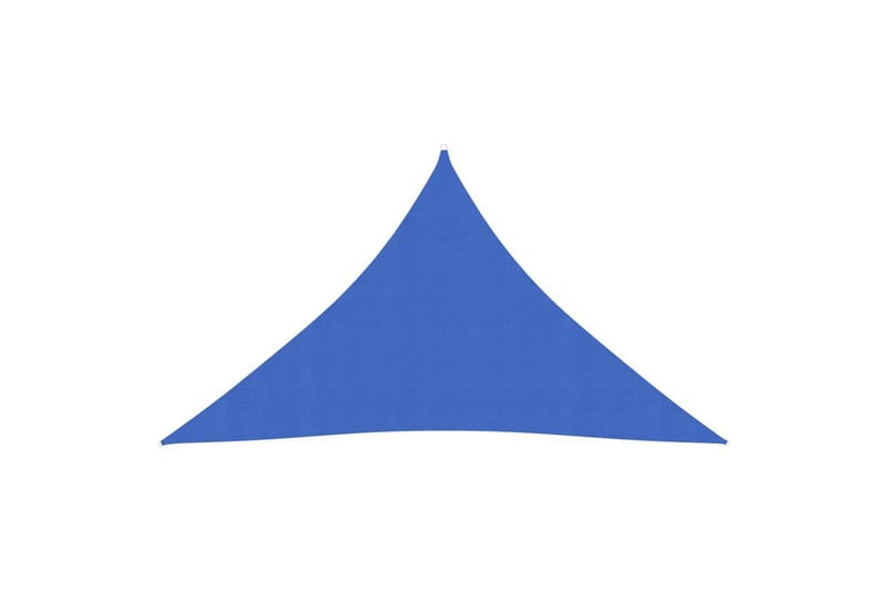 Aurinkopurje 160 g/m² sininen 2,5x2,5x3,5 m HDPE - Sininen - Puutarhakalusteet - Aurinkosuoja - Aurinkopurje
