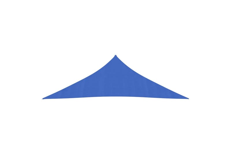 Aurinkopurje 160 g/m² sininen 2,5x2,5x3,5 m HDPE - Sininen - Puutarhakalusteet - Aurinkosuoja - Aurinkopurje