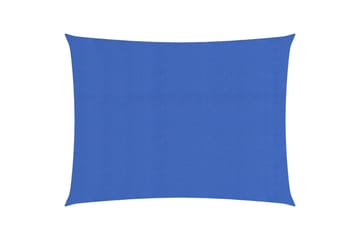 Aurinkopurje 160 g/m² sininen 2,5x3,5 m HDPE - Sininen - Puutarhakalusteet - Aurinkosuoja - Aurinkopurje