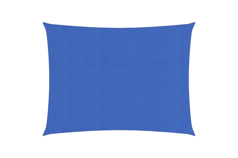 Aurinkopurje 160 g/m² sininen 2,5x3 m HDPE - Sininen - Puutarhakalusteet - Aurinkosuoja - Aurinkopurje