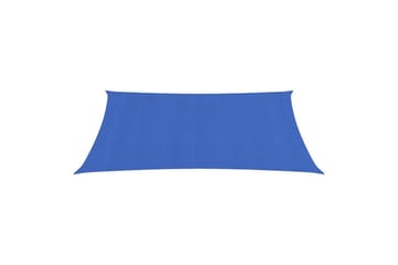 Aurinkopurje 160 g/m² sininen 2,5x4,5 m HDPE - Sininen - Puutarhakalusteet - Aurinkosuoja - Aurinkopurje