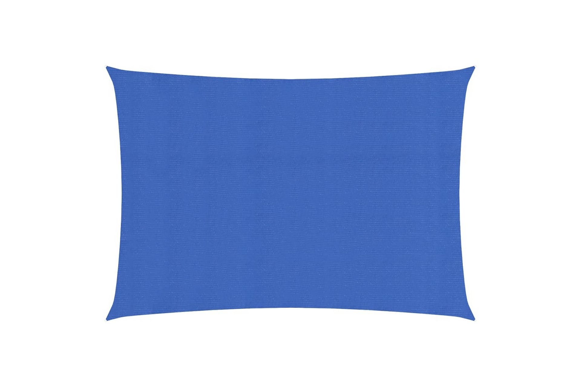 Aurinkopurje 160 g/m² sininen 2,5x4,5 m HDPE - Sininen - Puutarhakalusteet - Aurinkosuoja - Aurinkopurje