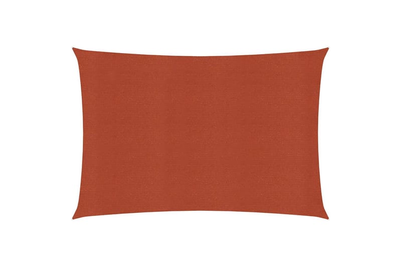 Aurinkopurje 160 g/m² terrakotta 2,5x3,5 m HDPE - Ruskea - Puutarhakalusteet - Aurinkosuoja - Aurinkopurje