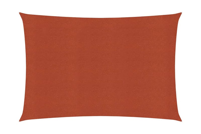 Aurinkopurje 160 g/m² terrakotta 3x4 m HDPE - Puutarhakalusteet - Aurinkosuoja - Aurinkopurje