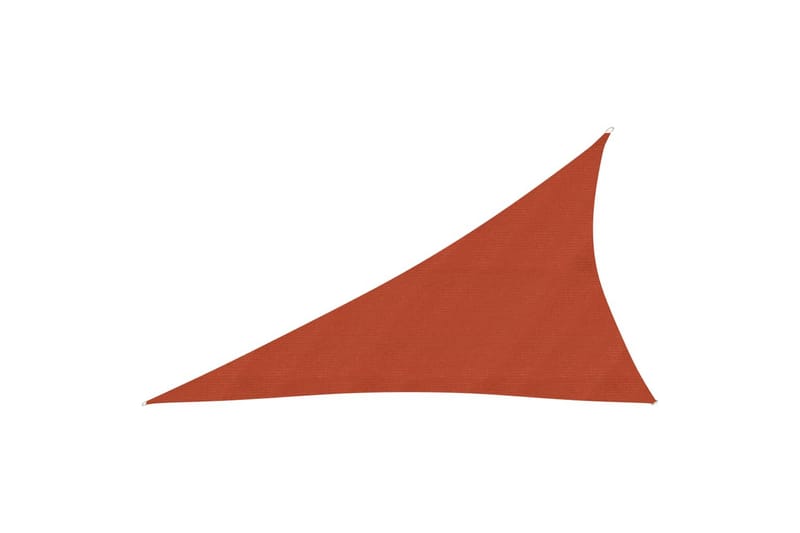 Aurinkopurje 160 g/m² terrakotta 3x4x5 m HDPE - Ruskea - Puutarhakalusteet - Aurinkosuoja - Aurinkopurje
