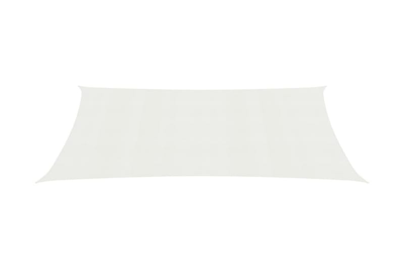 Aurinkopurje 160 g/m² valkoinen 2x3 m HDPE - Puutarhakalusteet - Aurinkosuoja - Aurinkopurje