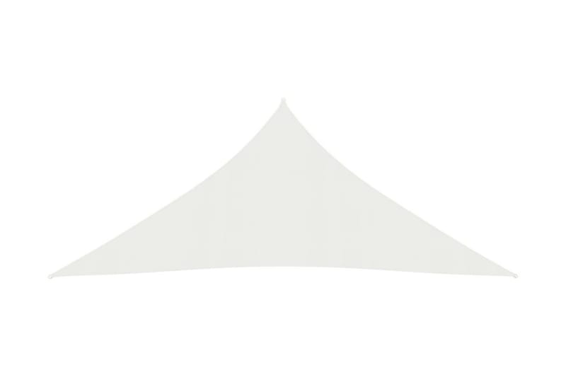 Aurinkopurje 160 g/m² valkoinen 5x7x7 m HDPE - Puutarhakalusteet - Aurinkosuoja - Aurinkopurje