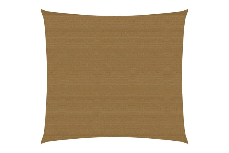 Aurinkopurje 160 g/mÂ² harmaanruskea 2x2 m HDPE - Taupe - Puutarhakalusteet - Aurinkosuoja - Aurinkopurje