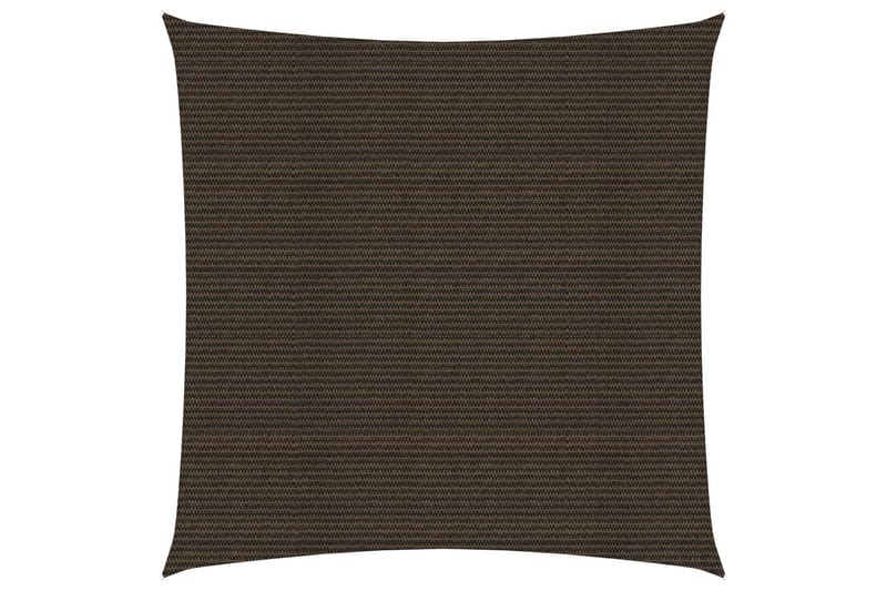 Aurinkopurje 160 g/mÂ² ruskea 3x3 m HDPE - Ruskea - Puutarhakalusteet - Aurinkosuoja - Aurinkopurje