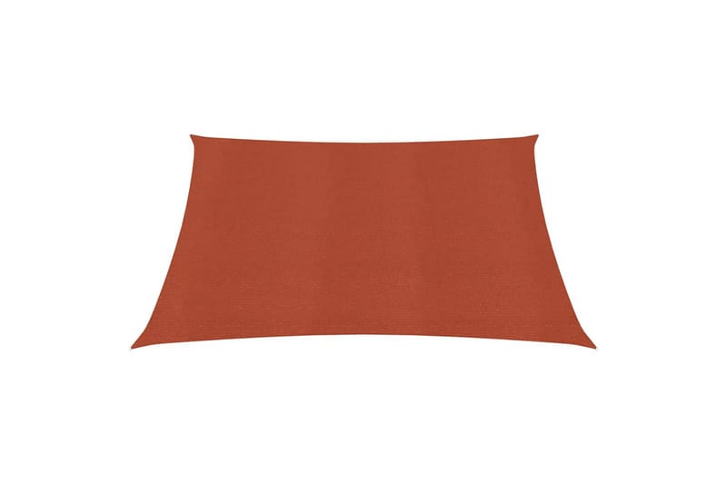 Aurinkopurje 160 g/mÂ² terrakotta 2x2 m HDPE - Puutarhakalusteet - Aurinkosuoja - Aurinkopurje