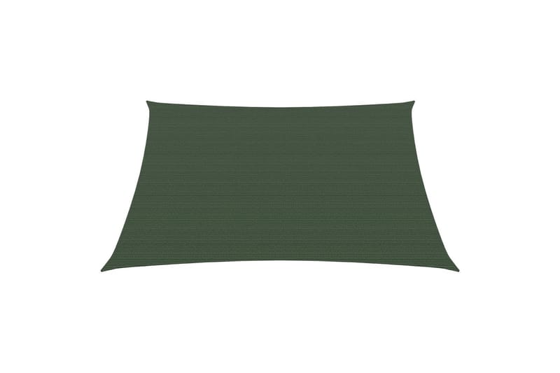 Aurinkopurje 160 g/mÂ² tummanvihreä 2,5x2,5 m HDPE - Vihreä - Puutarhakalusteet - Aurinkosuoja - Aurinkopurje