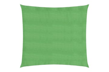 Aurinkopurje 160 g/mÂ² vaaleanvihreä 4x4 m HDPE - Vihreä - Puutarhakalusteet - Aurinkosuoja - Aurinkopurje