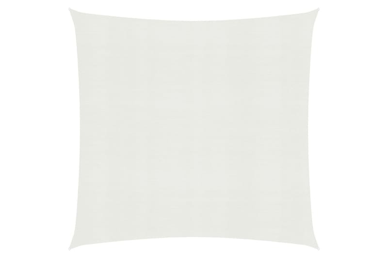 Aurinkopurje 160 g/mÂ² valkoinen 2,5x2,5 m HDPE - Valkoinen - Puutarhakalusteet - Aurinkosuoja - Aurinkopurje