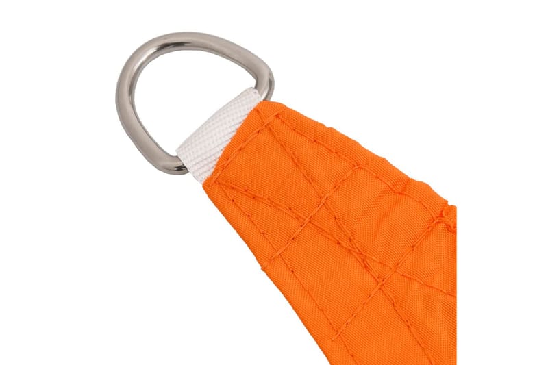 Aurinkopurje Oxford-kangas kolmio 3,5x3,5x4,9 m oranssi - Oranssi - Puutarhakalusteet - Aurinkosuoja - Aurinkopurje
