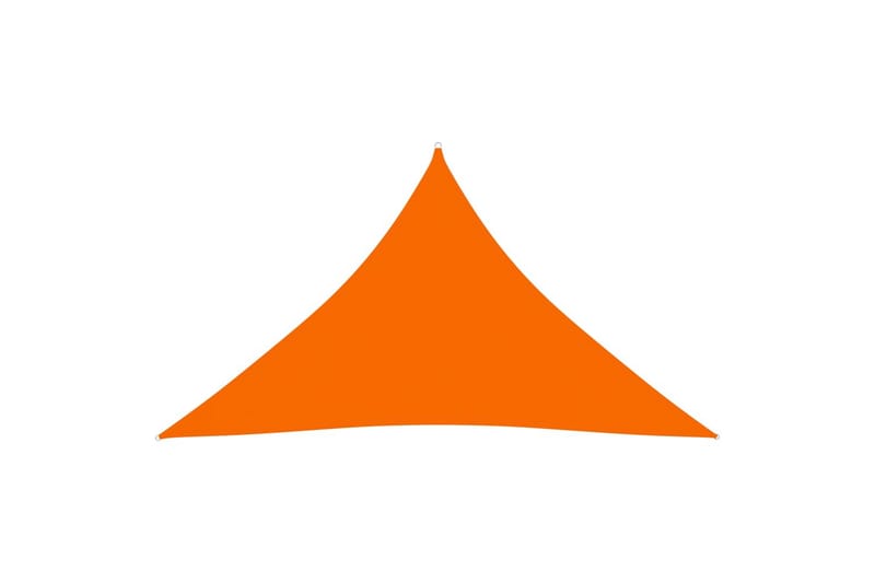 Aurinkopurje Oxford-kangas kolmio 3,5x3,5x4,9 m oranssi - Oranssi - Puutarhakalusteet - Aurinkosuoja - Aurinkopurje