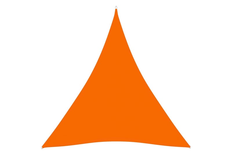 Aurinkopurje Oxford-kangas kolmio 3,6x3,6x3,6 m oranssi - Oranssi - Puutarhakalusteet - Aurinkosuoja - Aurinkopurje