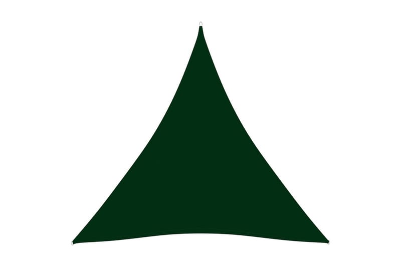 Aurinkopurje Oxford-kangas kolmio 3,6x3,6x3,6 m tummanvihreä - Vihreä - Puutarhakalusteet - Aurinkosuoja - Aurinkopurje