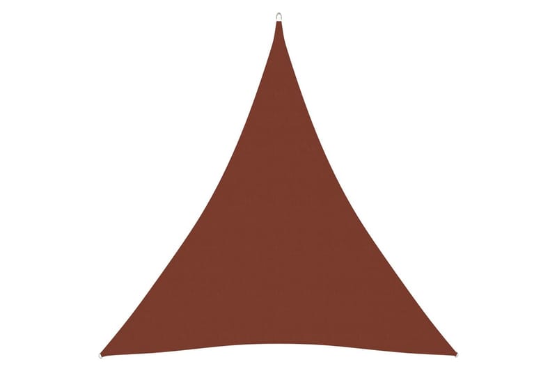 Aurinkopurje Oxford-kangas kolmio 3x3x3 m terrakotta - Puutarhakalusteet - Aurinkosuoja - Aurinkopurje