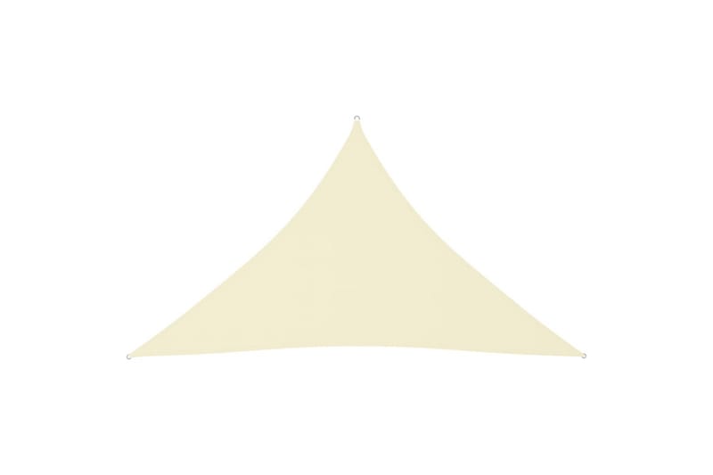 Aurinkopurje Oxford-kangas kolmio 3x3x4,24 m kerma - Kerma - Puutarhakalusteet - Aurinkosuoja - Aurinkopurje