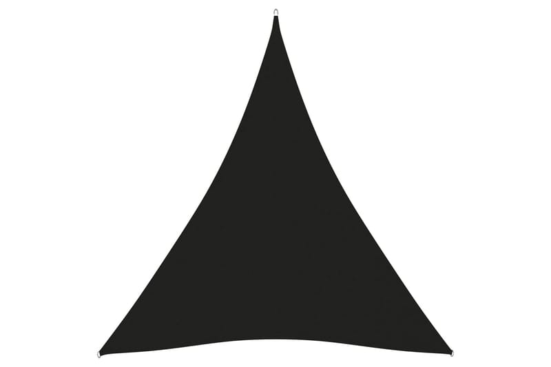 Aurinkopurje Oxford-kangas kolmio 3x4x4 m musta - Musta - Puutarhakalusteet - Aurinkosuoja - Aurinkopurje