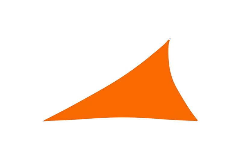 Aurinkopurje Oxford-kangas kolmio 4x5x6,4 m oranssi - Oranssi - Puutarhakalusteet - Aurinkosuoja - Aurinkopurje