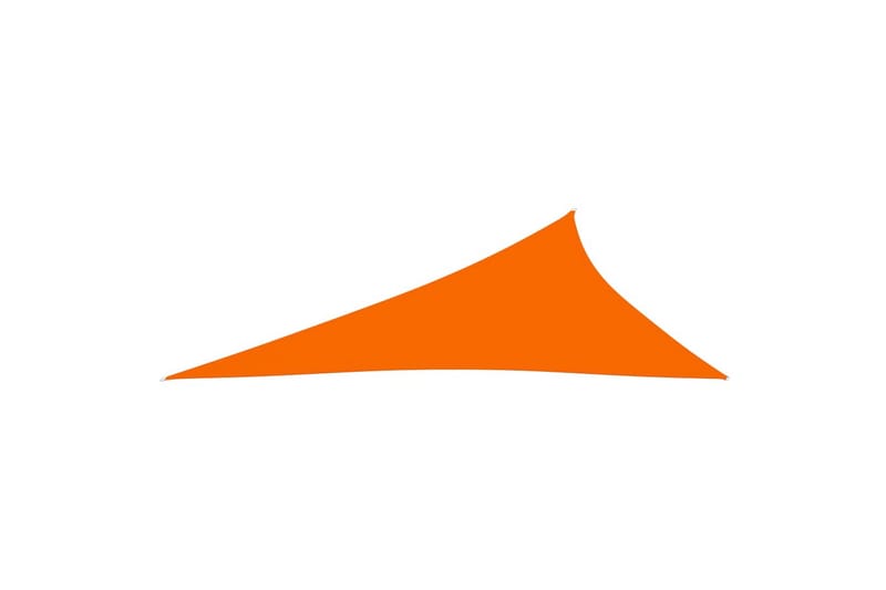 Aurinkopurje Oxford-kangas kolmio 4x5x6,4 m oranssi - Oranssi - Puutarhakalusteet - Aurinkosuoja - Aurinkopurje