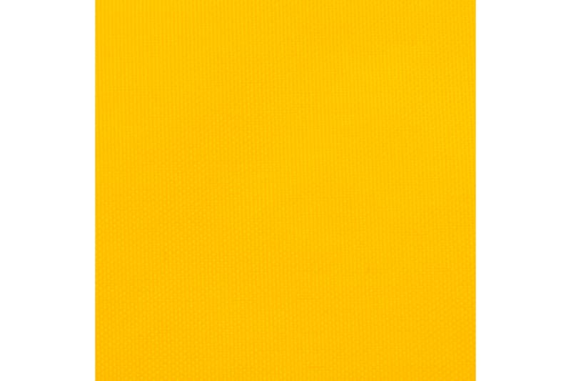 Aurinkopurje Oxford-kangas kolmio 5x5x6 m keltainen - Keltainen - Puutarhakalusteet - Aurinkosuoja - Aurinkopurje