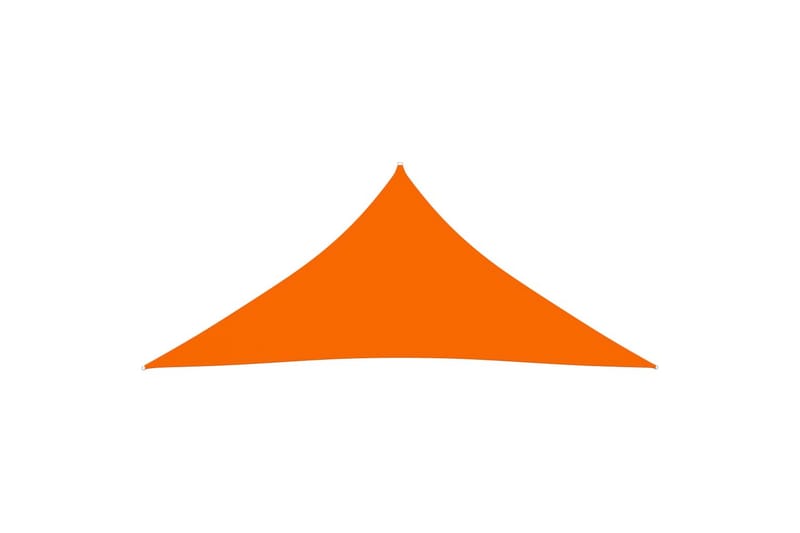 Aurinkopurje Oxford-kangas kolmio 5x6x6 m oranssi - Oranssi - Puutarhakalusteet - Aurinkosuoja - Aurinkopurje