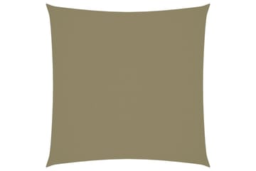 Aurinkopurje Oxford-kangas neliö 2,5x2,5 m beige - Puutarhakalusteet - Aurinkosuoja - Aurinkopurje