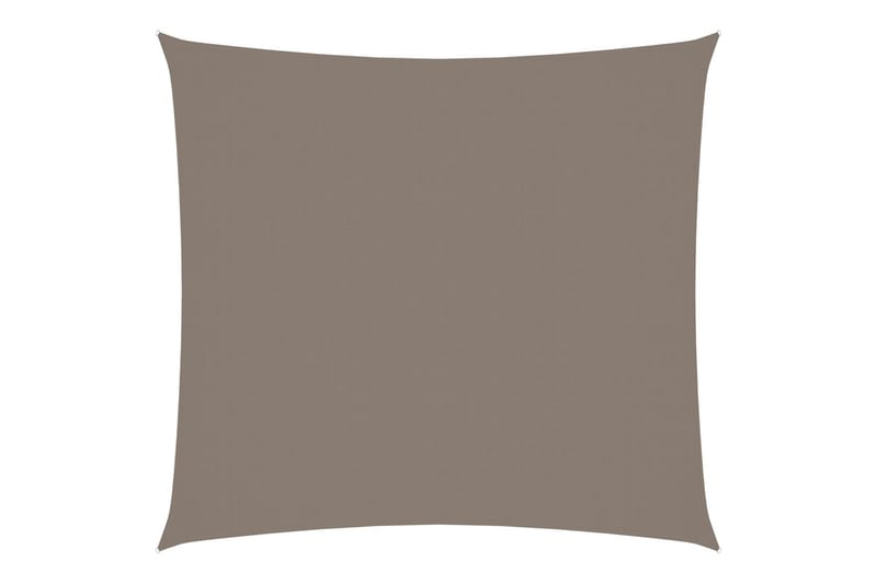 Aurinkopurje Oxford-kangas neliö 3,6x3,6 m harmaanruskea - Taupe - Puutarhakalusteet - Aurinkosuoja - Aurinkopurje